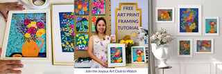 Free Art Print Framing Tutorial