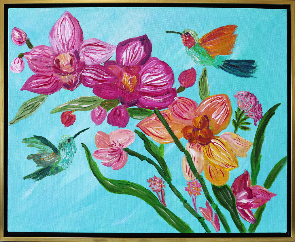 Dance with Me-Original Acrylic Painting – Helen Creates Beauty