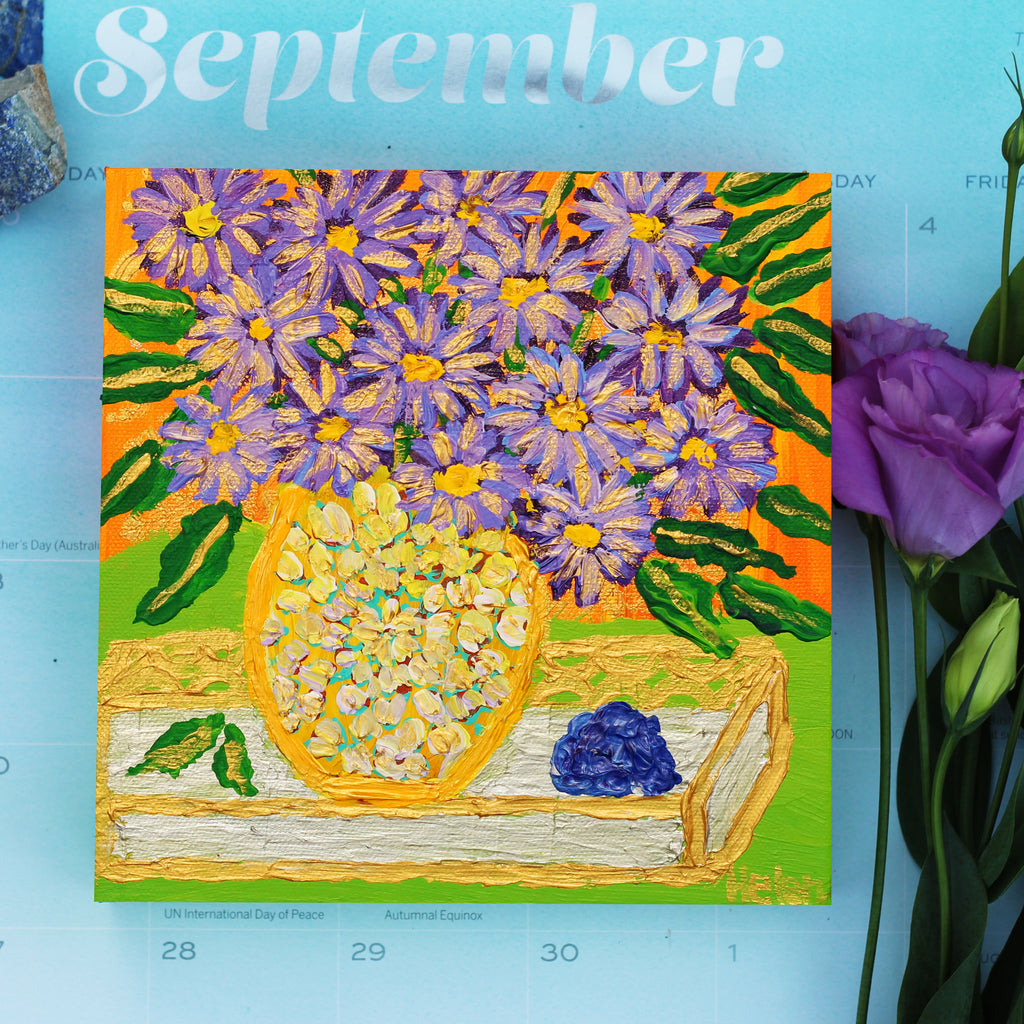 September Aster & Sapphire