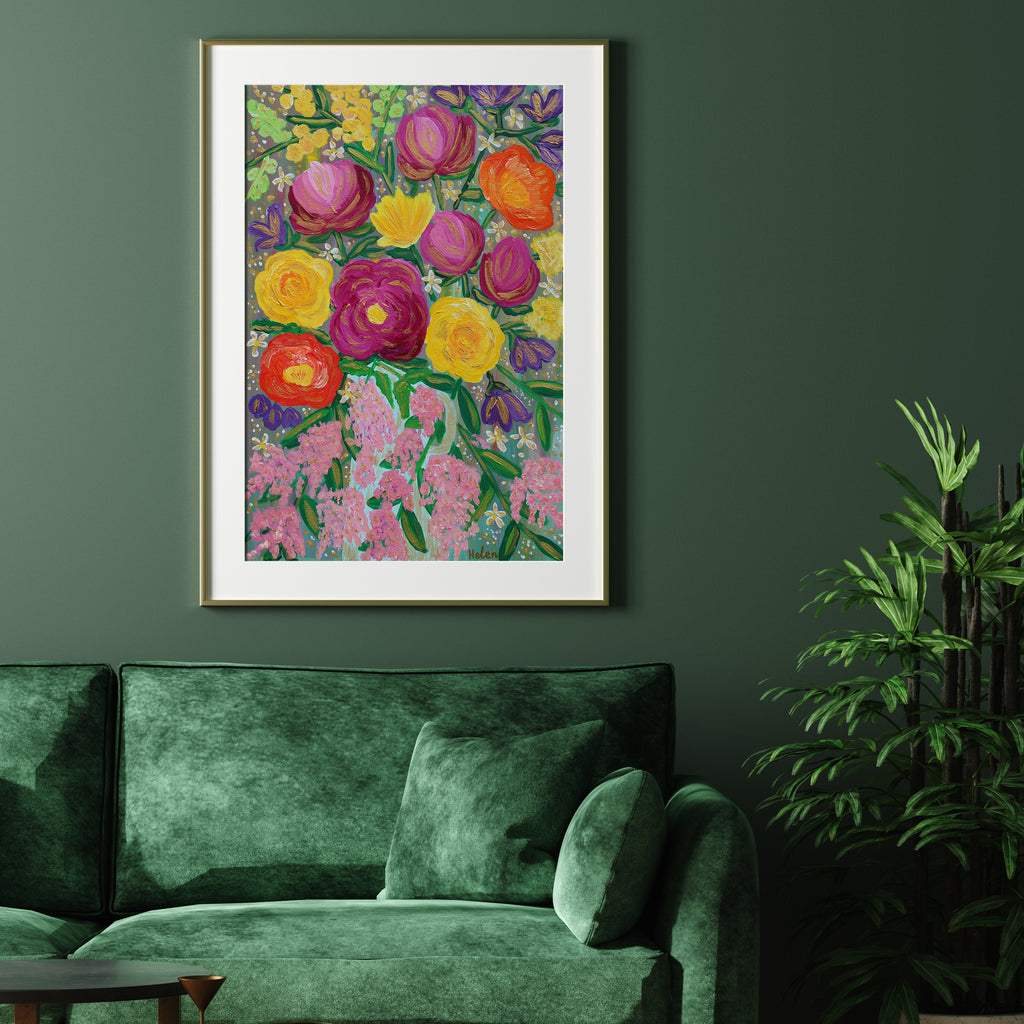 Blissful Bloom Canvas Print
