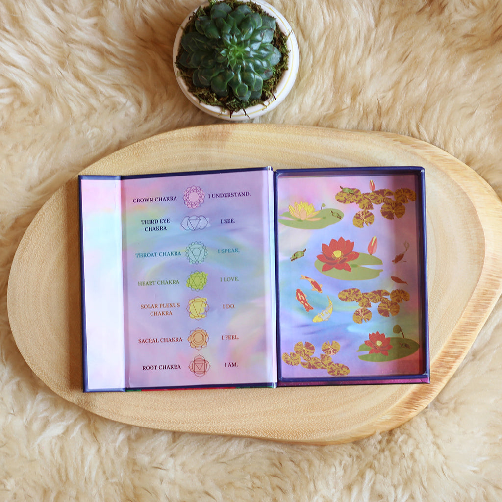 Flowing with My Rainbow Chakra Affirmation Deck