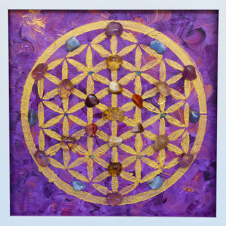 Personalized Crystal Grid Painting