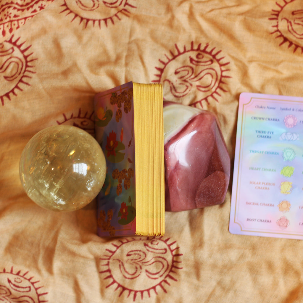 Flowing with My Rainbow Chakra Affirmation Deck